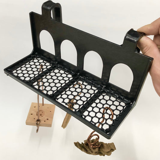 空氣草窗花掛架